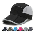 Wholesale Quick Dry Mesh Multi Panel Hat Polyester Cotton Outdoor Foldable Sun Baseball Sport Hats Caps