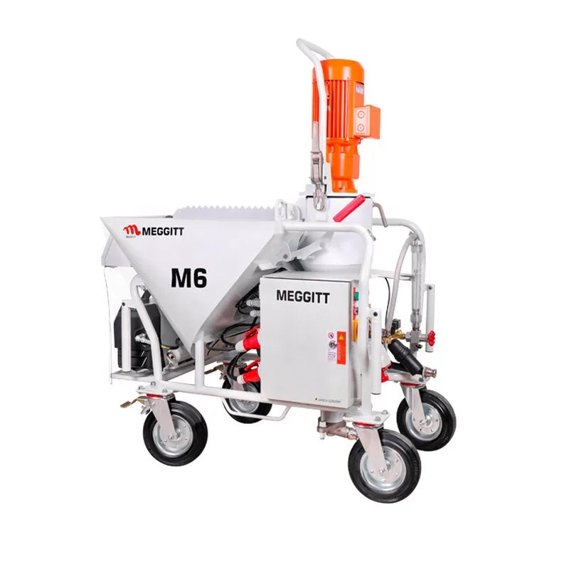 M6 High- Pressure Grout Pump Plastering Machine Spray Cement Grout Pumping Equipment