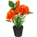 Artificial Peony Bonsai Office Plant Studio Room Work Pot Silk Cloth Flower for Home Garden Wedding Party Decorations