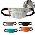 Customizable LOGO Casual Sports Waist Pack Unisex Waterproof Anti-Stain Nylon Crossbody Shoulder Bag for Men and Women