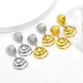 Fashion Statement Earrings Big Geometric Round Earrings for Women Fashion Dangle Earrings Drop Modern Female Jewelry Gift