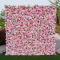 3D  Wedding Cloth Flower Wall  Artificial Flower Panels Decorative Flowers Backdrop for Wall
