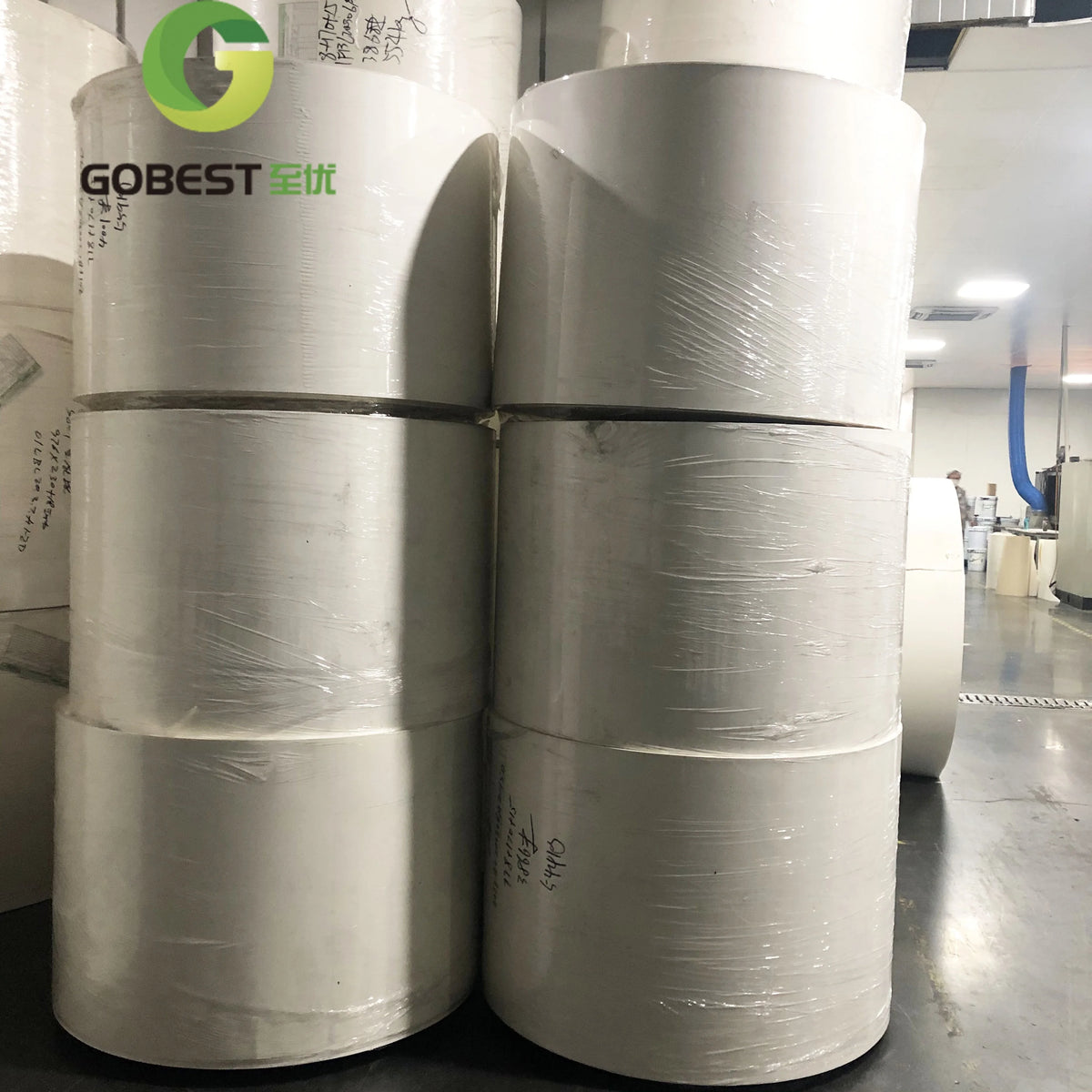 Custom Logo Blanks for Raw Craft Rolls Single for Beverages for Milk Coffee Paper Roll Factory Laminated Paper Cup