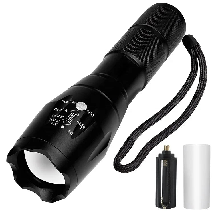 10W Power Flashlight Multi Work Mode ABS Material Flashlight Torch Waterproof Flashlight Torch