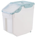Bpa-free Cat Food Dog Food Cereal Corn Flour Rice Kitchen Food Plastic Storage Containers With Airtight Lid