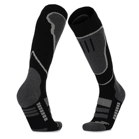 Ski Socks Thermal Knee High Warm Sports Socks Snowboarding Hiking Socks