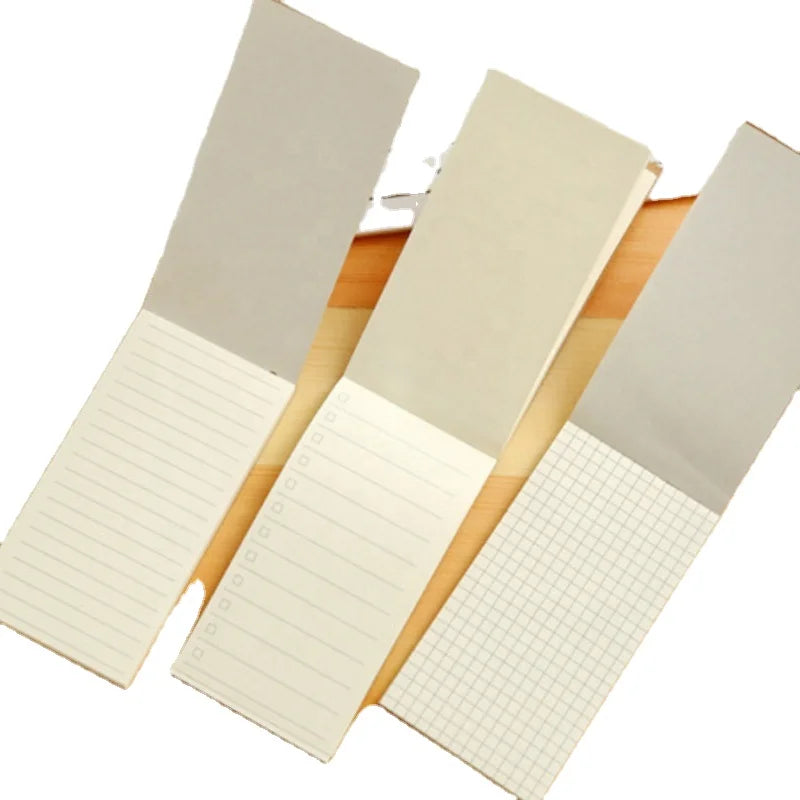 New Simple Design Portable Can Tear Horizontal Grid Record Customised Reusable Blank Notebook