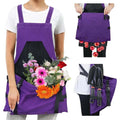Multi-Functional Canvas Sleeveless Vest Apron for Male and Female Outdoor Camping Picnics Fishing Horticulture Picking Fruits