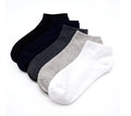 Men's Plus Size 100% Cotton Socks Customizable Knitted Boat Socks Logo for Spring Summer Sports 44-48 Size Range 500pairs Pack