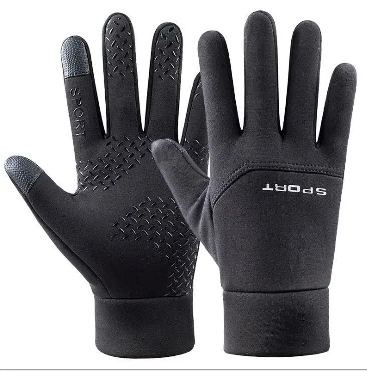 Hot Seller Men Women Outdoor Cycling Gloves Thickened Windproof Gloves