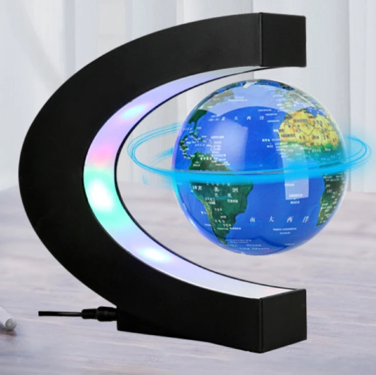 Quality Wholesale Cool Tech Gifts Led Light Floating World Magnetic Levitating Globe Table Lamp for Children