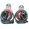 Durable Portable Bicycle Anti-theft Steel Cable Lock 5-Digit Combination Lock