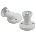E27 Light Bulb Screw Lamp Surface Fixing Base Holder Accessories Edison  Pendant Ceiling Socket Useful