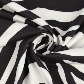 Digital Print Fashion Design 88%polyester/12%spandex Four Way Stretch Knit Fabric