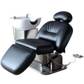 Luxury Modern Barber Shop Hair Wash Electric Lifting Thai Massage Chair