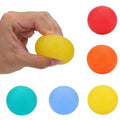 CW HGP016 Wholesale Multi Colors TPE/Silicone Egg Shape Hand Grip Strengthener Finger Exercise Squeeze Ball 4.5x6cm
