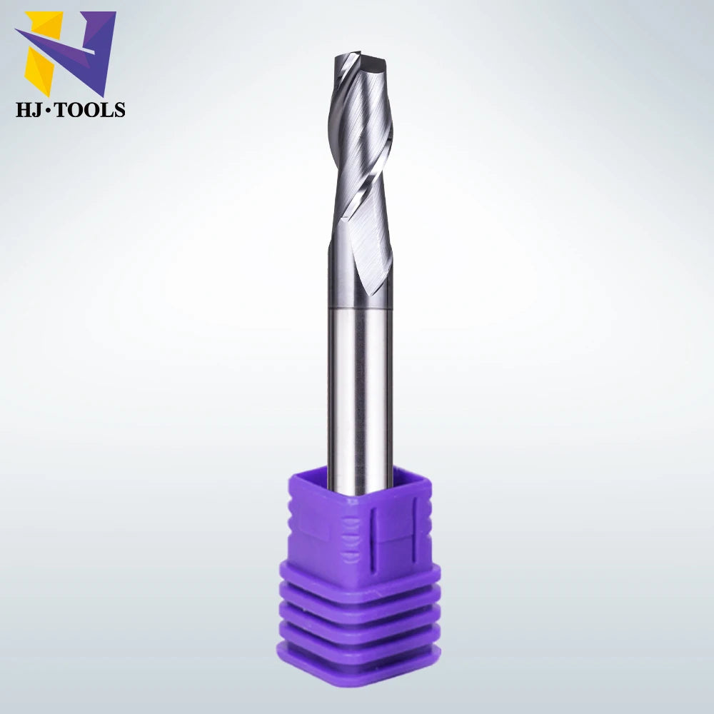 Wholesale UC-R2-B 45 Degree Helix CNC Bits 2 Flutes Corner Radius End Mill Carbide Thread Milling Cutter ODM OEM