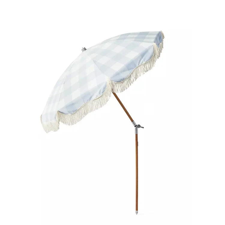 LOTUS Wholesale Metal Pole 190T Nylon Fabric Outdoor Travel Manual Large Beach Straight Umbrella with Cartoon Custom Design