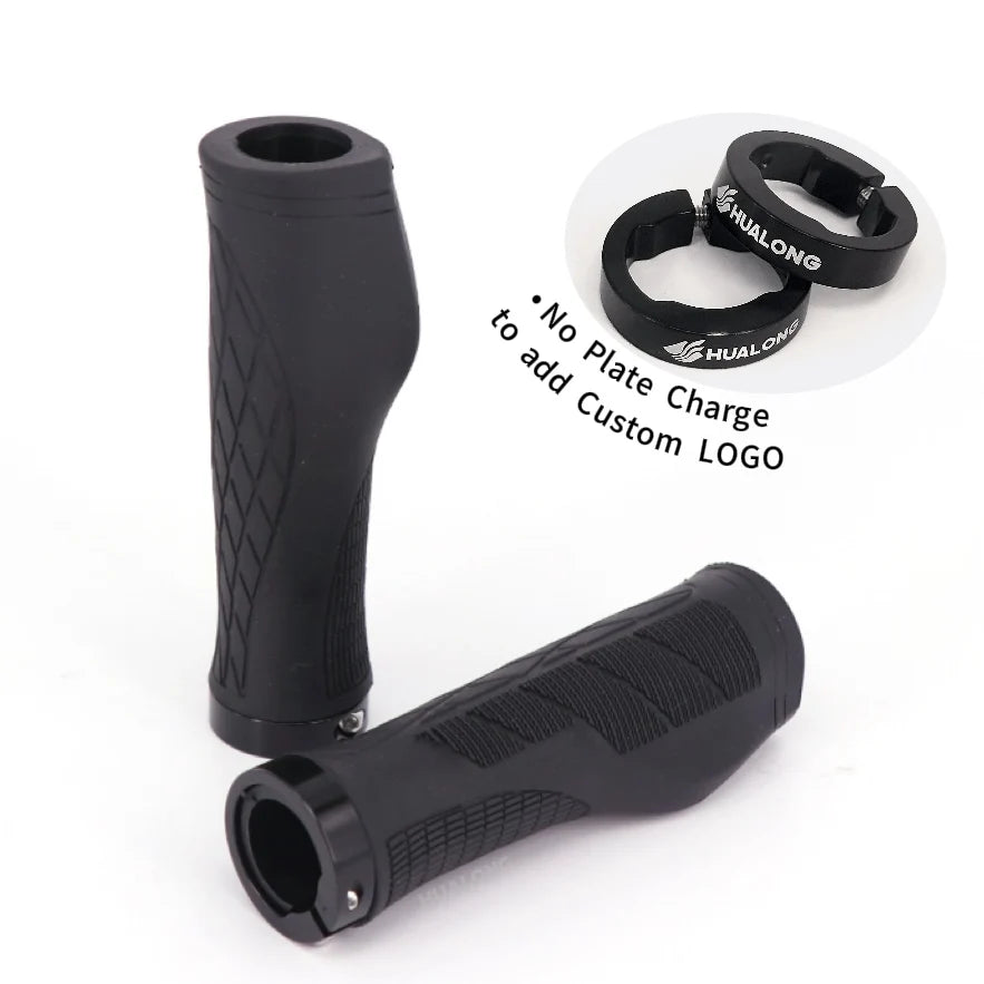 Factory Wholesale Ningbo HUALONG Rubber  Bicycle Grips Cycling Road Handlebar HL-G324