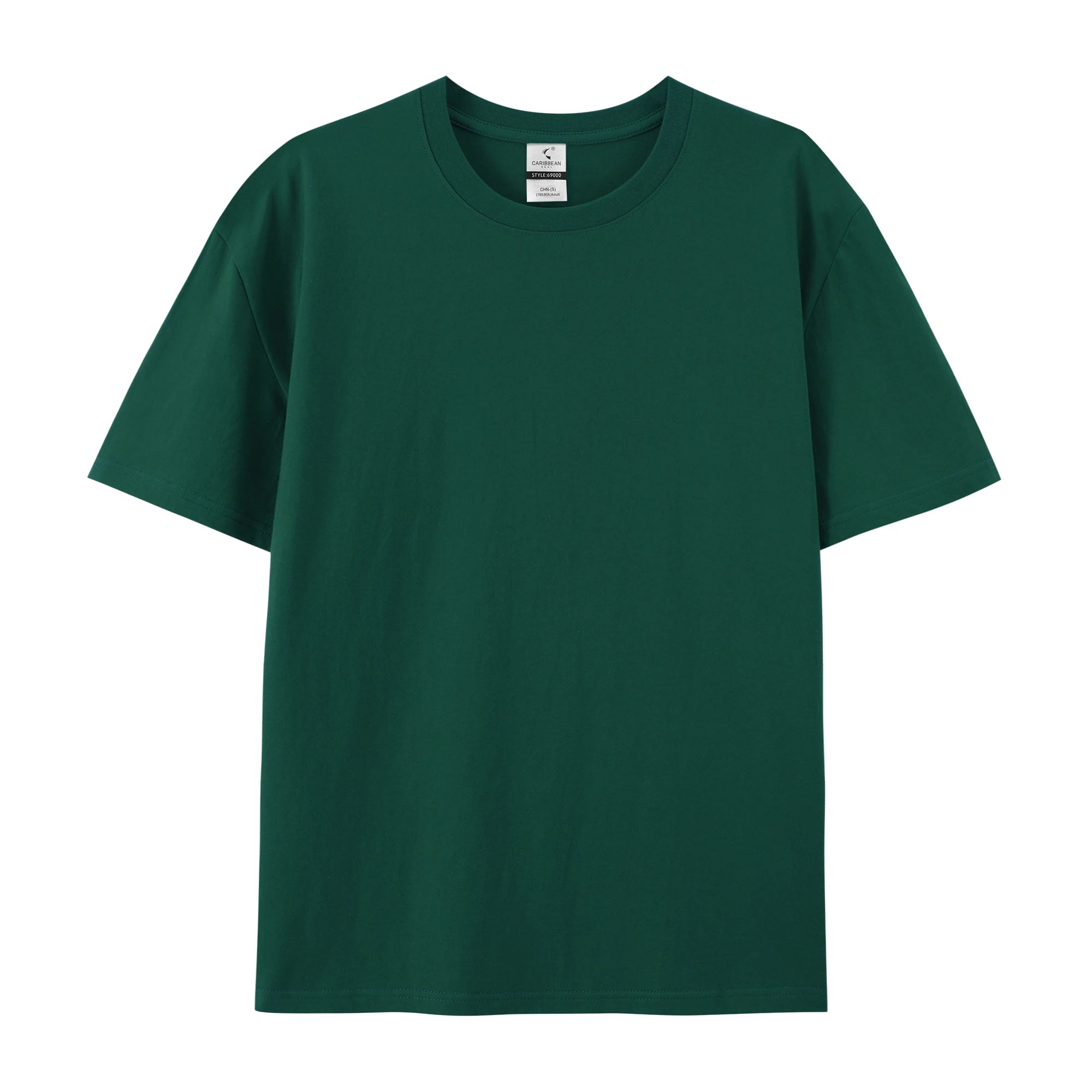 Embroidered logo 240g 100% Cotton White T Shirt Dropped Shoulders Blank Plain Oversized Mens Tshirt