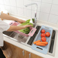 Single-Tier Collapsible PP Plastic Durable Modern Dish Drying Rack Food Storage Multipurpose Kitchen Tableware Stand Type