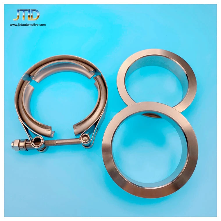 JTLD 2.5inch Performance V-Band Flange Assemblies Premium V-Band Exhaust Clamps