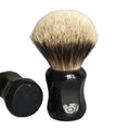 Dishi Hot Selling Two Band Badger Hair and Black Hexagon Handle Shaving Brush
