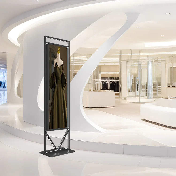 New Fashion Floor Stand LCD Touchscreen Digital Signage with SDK for Elevator and Shopping Mall Advertising