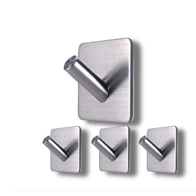 Hat Hook Square Hook Hooks Heavy Duty Towel Bathrooms Stick Hanging Adhesive Wall Hook