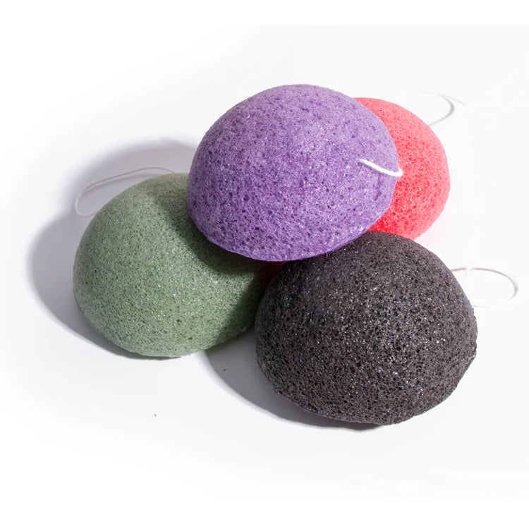 Japan Best Selling 100% Natural Facial & Body Cleaning Konjac  Sponge