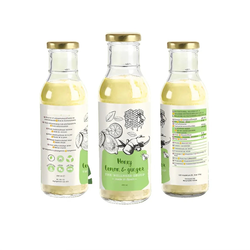 KY-0705236 Roll Food Jars Cans Custom Spice Bottle Oil Proof Vinyl Plastic Printing Packaging Other Label Wholesale Labels