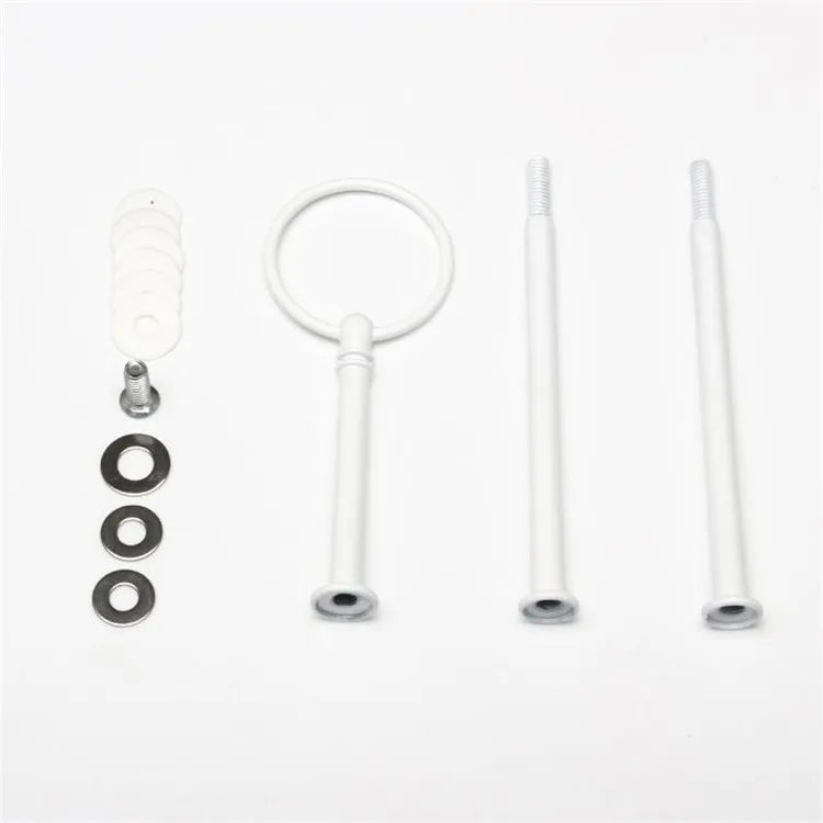 White Color Cake Stand Hardware Set for Tiered Plates CSH-015