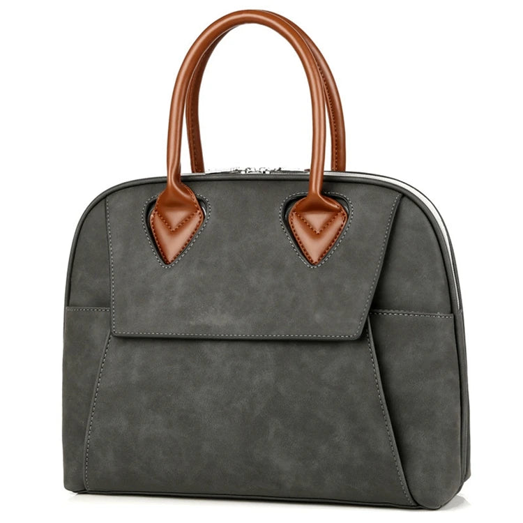 Made Top Ladies Work Custom First Layer Cowhide Leather Laptop Bag Logo