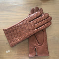 Sample Support New Style Sheepskin Leather Gloves Winter Ladies Leather Driving Gloves Waterproof Warm Fashion Sheepskin Glove