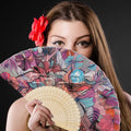 Summer Folding Hand Held Fan for Wedding Party Decoration