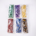 100g/bag Natural Amethyst Crystal Chips Rose Quartz Crystal Gravels Crystals Healing Stones