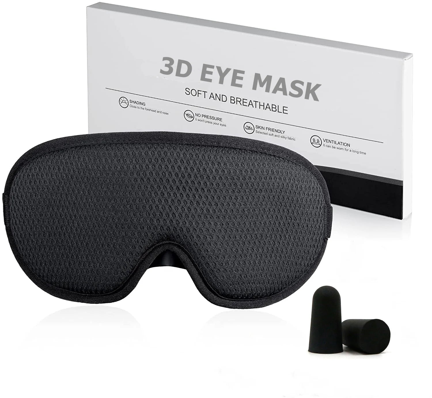 2024 High Quality 3d Eye Mask Ice Silk Women Men Lash Sleeping Eyemask for Extension Personalised Eye protection