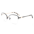 DH6625 Italian New Design Ladies Use Metal Half Frame Optical Glasses