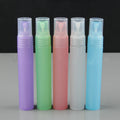 Portable Pocket Size Travel 3ml 5ml 8ml 15ml 20ml Refillable White Frosted Plastic Spray Atomizer Pen Perfume Bottle 10ml