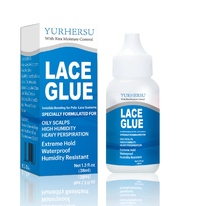 OEM Wholesale 100pcs Strong Hold Eco-Friendly Invisible Bonding Lace Glue for Lace Front Wigs and Hair Systems