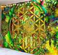 Hot Sale Digital Printed Polyester Hippie Bohemian Mandala Living Room Home Decor Tapestry Wall Hanging Background Decor