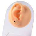 Nose Studs Earrings Piercing Jewelry Silicone Display