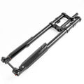 20 26 Inch Mtb Electric Bike Snow Bike Mountain Air Inverted Fork 15x150mm Axle Downhill Double Crown Fat Bicycle Inverted Forks
