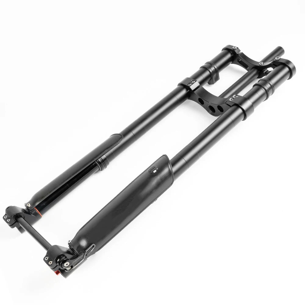 20 26 Inch Mtb Electric Bike Snow Bike Mountain Air Inverted Fork 15x150mm Axle Downhill Double Crown Fat Bicycle Inverted Forks