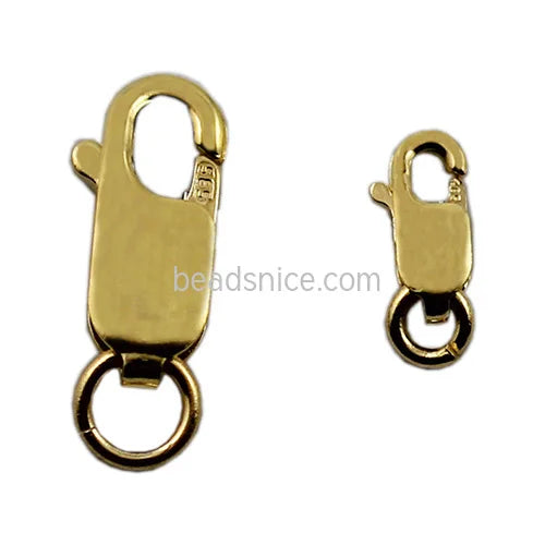 Beadsnice 14k Gold Jewelry Lobster Claw Clasp