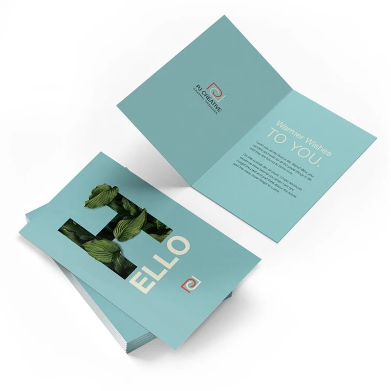 A4/A5/A6 Insert Card Flyer Offset Paper and Cardboard Business Poster Thank You Paper Instruction Product Promotion