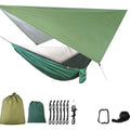 For Woqi Outdoor Camping Travel Hammock Tent Set Nylon Tarp and Bug Net Rain Fly for Adventure