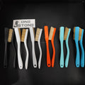 ONE STONE Rock Climbing Boar Hair Brush Ergonomic Handle Boulder Brush Durable Cleaning Tool for Rock Climbing Shoes