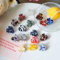 Lovely Colorful Small Size Acetate Hair Clips Barrette 17 Colors Geometric Mini Hair Claws
