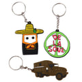 Soft Pvc Keychain Factory Price Custom 3D Car Logo Silicone Rubber Key Chains for Gift